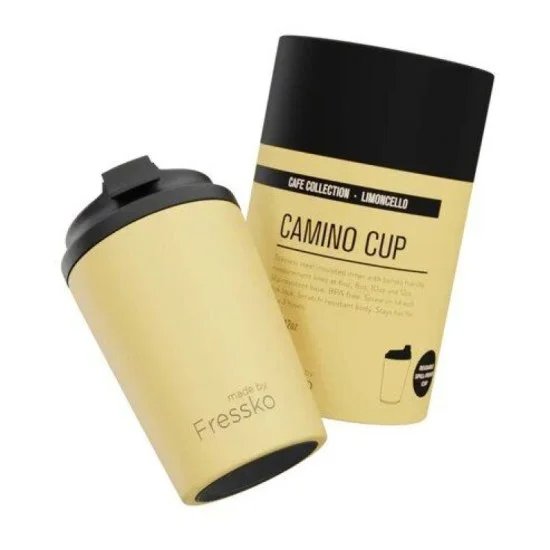Fressko Camino 340ml / 12oz Cup - Stainless Steel - Limoncello
